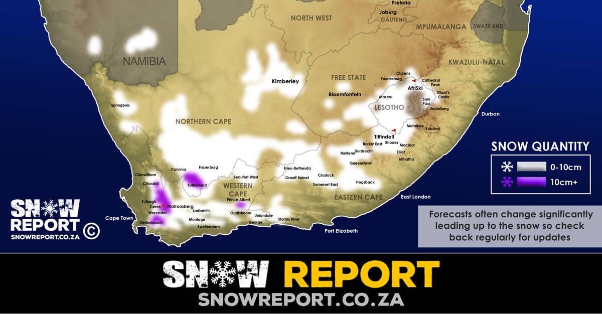 snowreport.co.za