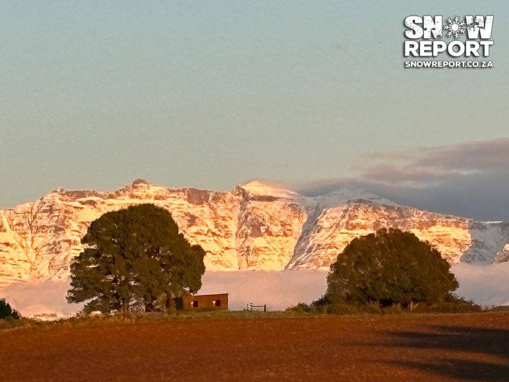 Snow in the Drakensberg